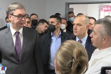 PONOS GRAĐANA SRBIJE! Vučić na otvaranju Kliničkog centra Srbije: Unutra je kao u spejs šatlu (VIDEO)