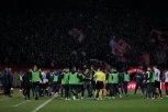 ŠORKA NA TERENU! Tuča fudbalera Crvene zvezde i Partizana, letelo perje na Marakani! (VIDEO)