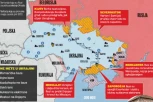 VOJNA OPERACIJA, DETALJNI PRIKAZ: Mapa pokazuje šta su Rusi već zauzeli u Ukrajini!