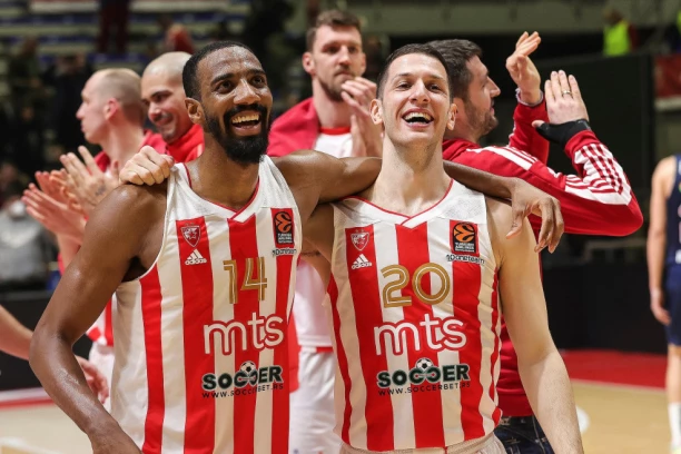 BUUUM! DUPLO SLAVLJE DELIJA: Zvezda saznala FENOMENALNU VEST uoči nastavka BORBE za Top 8 Evrolige!