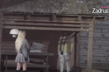 HAOS U ZADRUZI: Dejan Dragojević šutirao sve pred sobom, Aleksandra prišla da ga SMIRI, on je OTERAO od sebe! (VIDEO)