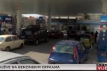 VEROVATNO JE VUČIĆ KRIV I ZA OVO? U Hrvatskoj potpuni haos na BENZINSKIM PUMPAMA, gužve tokom celog dana (VIDEO)