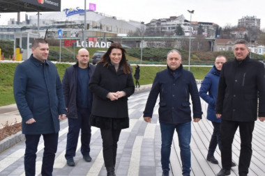 Vujović na Ada Ciganliji: Na mestu klizišta, Beograđani dobili šetalište izgrađeno po ekološkim standardima