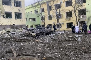 NEKADA SU SE NA NJEMU IGRALE EVROPSKE UTAKMICE: Stadion u Ukrajini sravnjen sa zemljom! (FOTO)