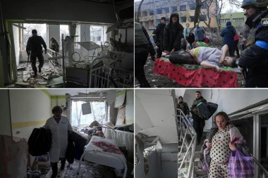 PREMINULE PORODILJA, MOLILA DA JE UBIJU! Užasi rata u Ukrajini: Stradala i beba posle bombardovanja u Mariopolju! (FOTO)