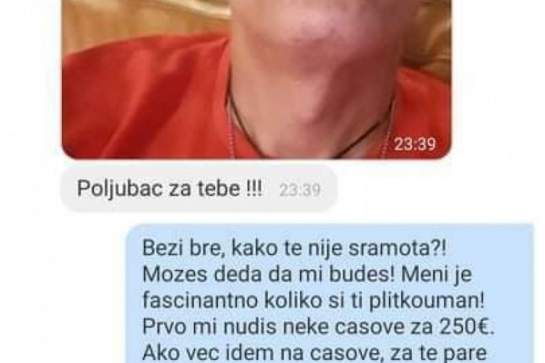 Đorđe David šalje poruke