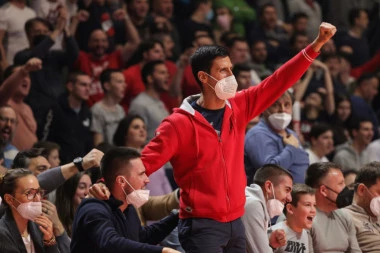 NOVAK ARRIVED AMONG DELIJE! Cheer echoed through the hall! (VIDEO)