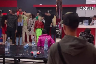 KARAMBOL u Beloj kući: Zadrugari SKAKALI jedni preko drugih, OTIMALI se oko hrane, Ša ih MOLIO da se smire! (VIDEO)