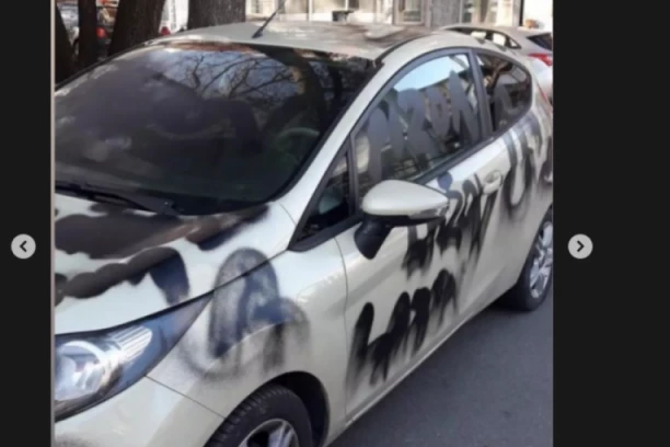 SUROVA OSVETA! Automobil je platio ceh - svi se pitaju o čemu se radi! (FOTO)