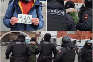 TWO WORDS - quite enough to get ARRESTED in Russia! (VIDEO)