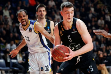 SILNI CRNO-BELI! Partizan pregazio Francuze, ovo je veče Balše Koprivice! (VIDEO)
