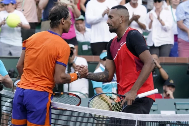 RAFA PREVESLAO NIKA: Zahuktali Nadal PREŽIVEO TRILER sa Kirjosom, NEPOGREŠIVI Španac u polufinalu Indijan Velsa!