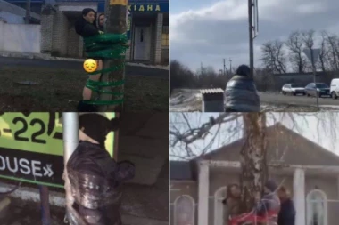 UZNEMIRUJUĆI SNIMCI: Ukrajinski nacisti kažnjavaju sopstveni narod, bičuju gole i vezane ljude, među kojima ŽENE i DECU! (VIDEO)