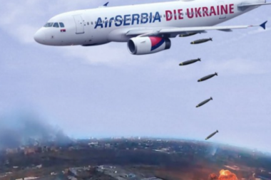 BRUTAL campaign against "Air Serbia"! Photos of HATE are spreading on the Internet because of flights to MOSCOW! (PHOTO)