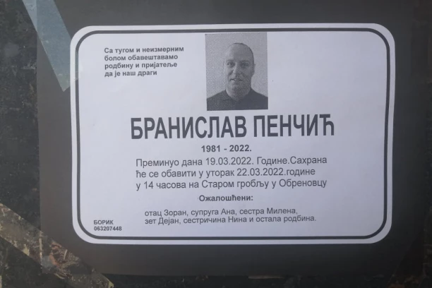 HRVAT DAMIR P. ČETIRI MESECA U BEKSTVU: Penčićev ubica krije se u BiH