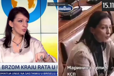 MARINIKA MASNO SLAGALA! Pokušala da negira da je nazvala Srbe GENOCIDNIM NARODOM! (VIDEO)
