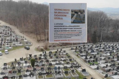 OGLAS KOJI JE ŠOKIRAO SRBIJU: Izdaje grobno mesto, ali to nije sve - evo do kakvog haosa je došlo na groblju u Čačku
