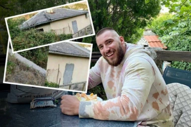 U ovoj TROŠNOJ KUĆI živi Mensur Ajdarpašić? Dom samo što se NE SRUŠI, a ono što piše na ZIDU će vas ŠOKIRATI! (FOTO)