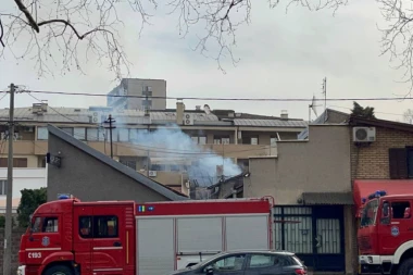 NAJVIŠE MI JE ŽAO PSA: Ispovest čoveka s Voždovca čija kuća je gorela jutros (VIDEO)