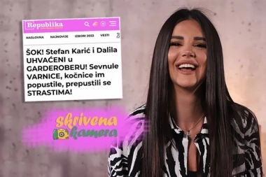 PRVOAPRILSKA ŠALA: Misici smo dali FEJK NJUZ o Stefanu Kariću i Dalili, njena reakkcija je FENOMENALNA! (VIDEO)