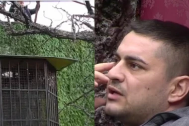 Bebica VAN SEBE, hteo da PRESKOČI OGRADU: Nenad reskira život, beži zbog raskida - jedna osoba ga sprečava, ali NIJE MILJANA (VIDEO)