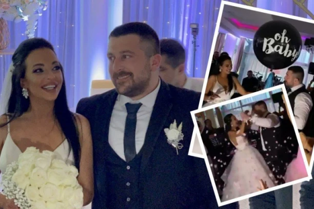 Jelena Pešić I Mladen Vuletić otkrili POL BEBE: Na venčanju se desilo POTPUNO ČUDO, svi prisutni briznuli u plač od sreće! (VIDEO)