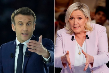 MEĐUSOBNE OPTUŽBE: Makron potkačio rivalku Marin Le Pen, ona mu OVAKO uzvratila!