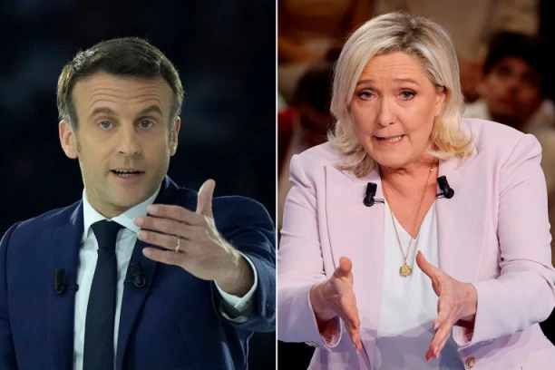 NAPETO! Marin Le Pen pokušava da stigne malu prednost Makrona nakon debate