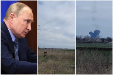UNIŠTEN JEDAN OD NAJJAČIH PUTINOVIH AVIONA! Ukrajinci tvrde: Mi smo ga oborili, letelica je slomljena na komade! (FOTO, VIDEO)