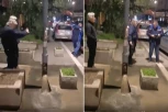 STANOVNICI BLOKA 19 ZAMALO DA NASTRADAJU ZBOG SVETLEĆE FONTANE: Na Novom Beogradu ŠOK PRIZOR koji je mogao da bude KOBAN! (VIDEO)