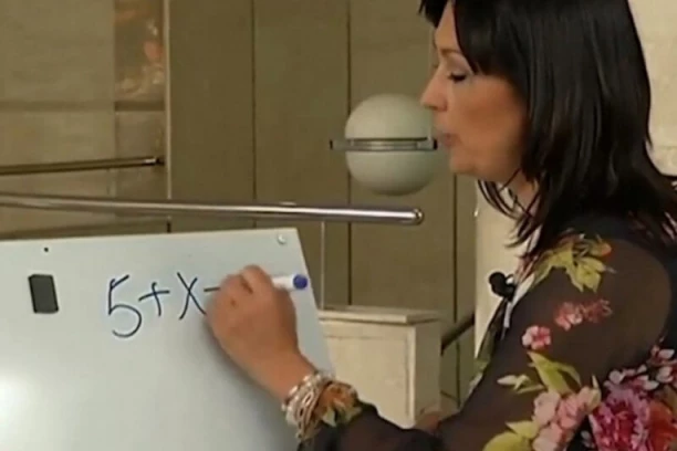 VAŠE PRAVO DA NE ZNATE MATEMATIKU: Voditeljka RTS rešavala jednačinu, pa napravila grešku zbog koje joj se smeje cela nacija (VIDEO)