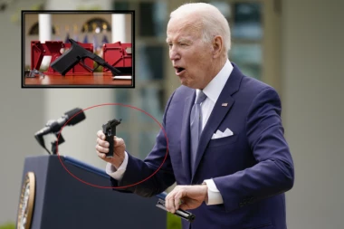 DALI BAJDENU PIŠTOLJ U RUKE? Svi u panici, a evo šta je razlog i zašto se američki predsednik latio oružja