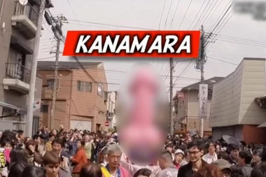MUŠKI POLNI ORGANI NA SVE STRANE: Ovo je najbizarniji festival u Japanu (VIDEO)
