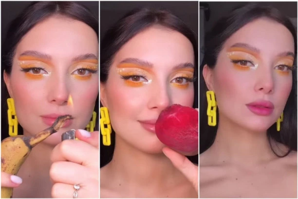 NAŠMINKAJTE SE KOROM OD BANANE I CVEKLOM! Razultat će vas potpuno oduševiti! (VIDEO)