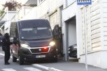 ŠARIĆ IZVEDEN IZ VILE NA DEDINJU! Više od 5 vozila u koloni pod rotacijama uputilo se ka SBPOK (FOTO)