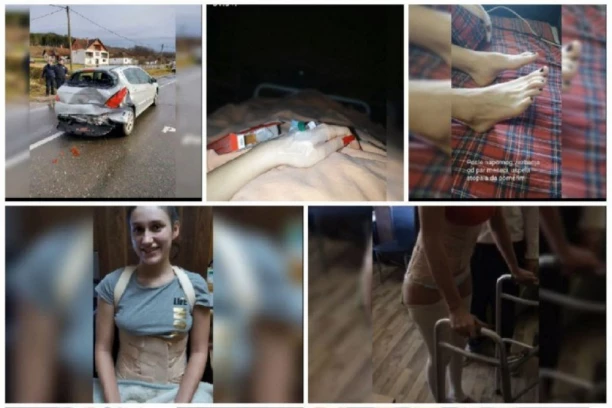 NAŠA TIKTOKERKA DOŽIVELA STRAVIČAN UDES: Kombi u PUNOJ BRZINI udario u njen auto, OSTALA JE NEPOKRETNA, VEZANA ZA KATETER, A ONDA SE DESILO ČUDO! (VIDEO)