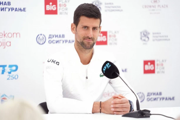 TITULA JE AMBICIJA: Ko čeka taj dočeka, Novak se obratio medijima pred start Serbian opena!