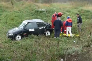 DEVOJKU UDARIO AUTOMOBIL: Jeziva nesreća u Zaječaru na Šampionatu Srbije u autoslalomu (VIDEO)