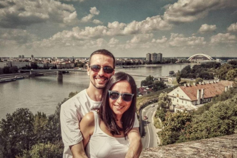 Vladimir Jelić sa suprugom Jovanom