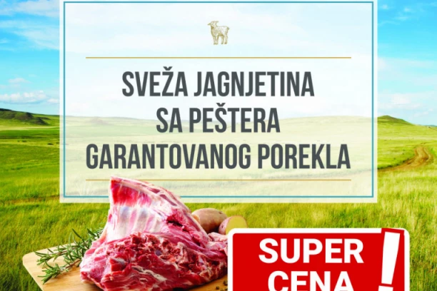 SUPER VERO USKRŠNJA PONUDA sa Peštera i Stare Planine