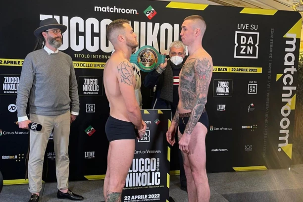 Okršaj Nikolića i Zuka u Verbaniji za WBC internacional titulu