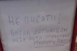 HIT NATPIS U SRPSKOJ CRKVI! Ne pišite imena LATINICOM! (FOTO)