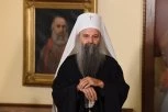 "NAŠ NAROD JE UVEK BIRAO PUT ISTINE" Patrijarh Porfirije u manastiru Krka