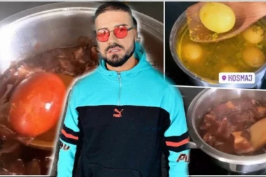 MC Stojan OFARBAO JAJA na neobičan način: Reper uhvaćen sa devojkom na planini, a prepustili su se Vaskršnjoj bajci! (FOTO)