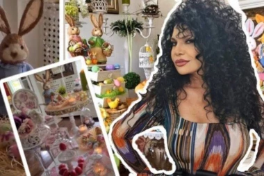 Lidija Vukićević otvorila vrata VASKRŠNJEG CARSTVA: Glumica otkrila sa kime će provesti najveći hrišćanski praznik, a na ovaj način je ofarbala jaja! (FOTO)