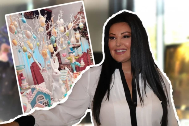 Dragana Mirković otvorila vrata LUKS DVORCA, pa zasenila dekoracijom za Vaskrs: Emotivnom porukom dirnula sve u srce! (FOTO)