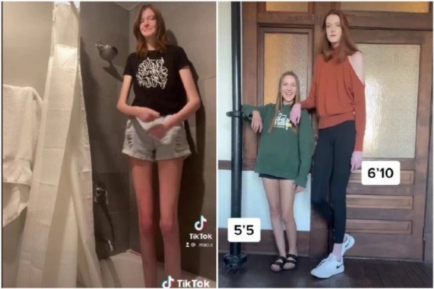 NAJDUŽE NOGE NA SVETU NA SAJTU ZA ODRASLE! Evo šta je otkrila mlada žena visine čak 208 cm! (FOTO)