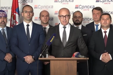 PREDSEDNIK SRPSKE LISTE GORAN RAKIĆ: "Tražimo od predsednika da suspenduje dijalog do povlačenja Kurtijevih gradonačelnika i specijalaca"