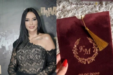 Kaća pokazala LUKSUZNU POZIVNICU ZA VENČANJE: Gobelja i ona će se zakleti na večnu ljubav PRED BOGOM, a pripreme su u toku (FOTO)