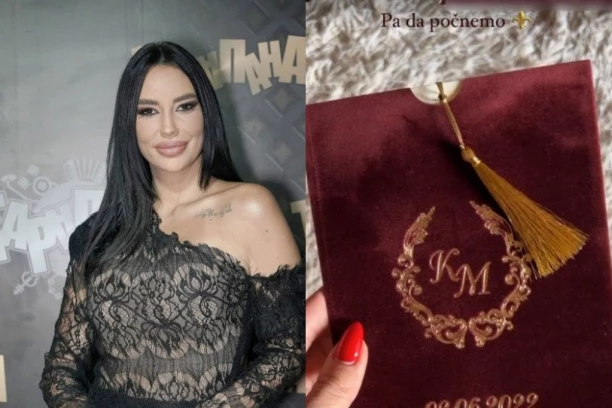 Kaća pokazala LUKSUZNU POZIVNICU ZA VENČANJE: Gobelja i ona će se zakleti na večnu ljubav PRED BOGOM, a pripreme su u toku (FOTO)